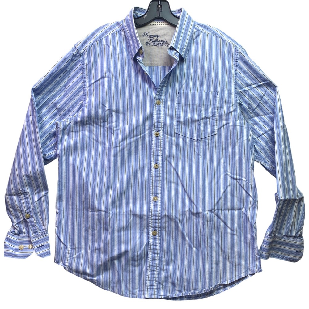 Tommy‎ Bahama Shirt Mens Large Prepp Academia Career Office Everyday Streetwear